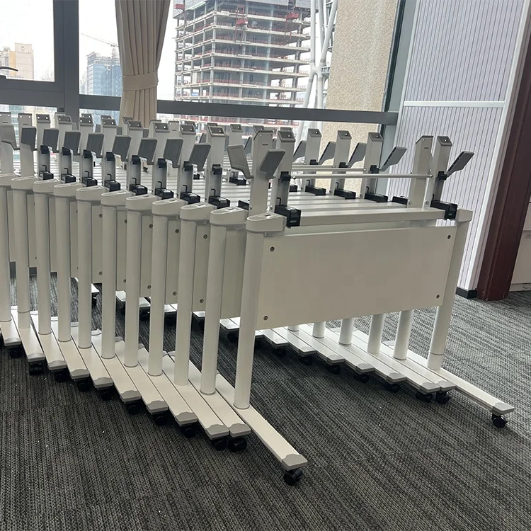 Modern Portable Tables Folding Training Table Foldable Conference Desks Office Training Desk Folding Study Table