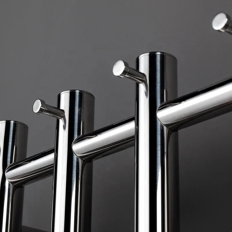 
TARRIOU Chrome Vertical Heated Towel Rail Electric 