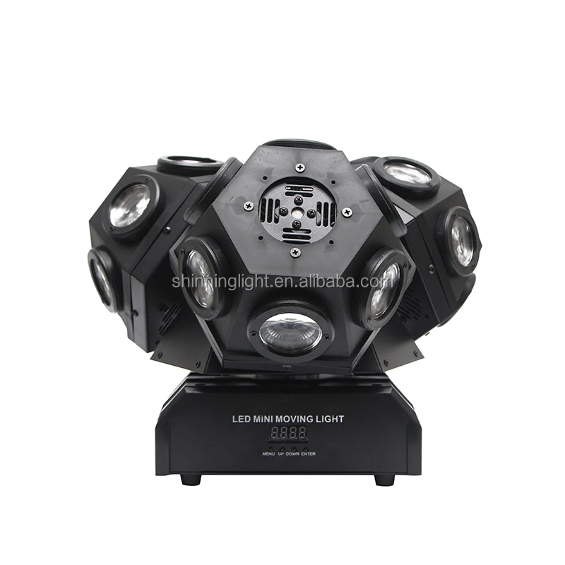 Фара вращающаяся с тремя головками, 18x12 Вт