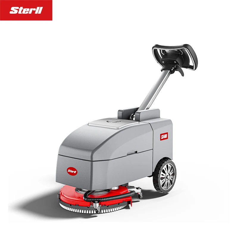 STERLL Folding Automatic Scrubber Clean Machine Mini Scrubber Scrubbing Machine Floor Scrubber For Shop and supermarket