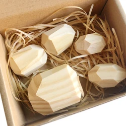 Montessori Educational Toys Children Early Education Toys Colorful Wooden building blocks Stacking Stone Toys Manufacturers