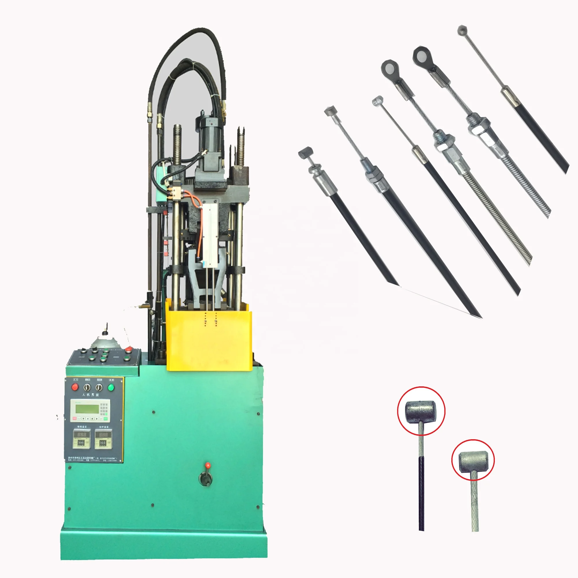 Die casting machine for making crankshaft parts