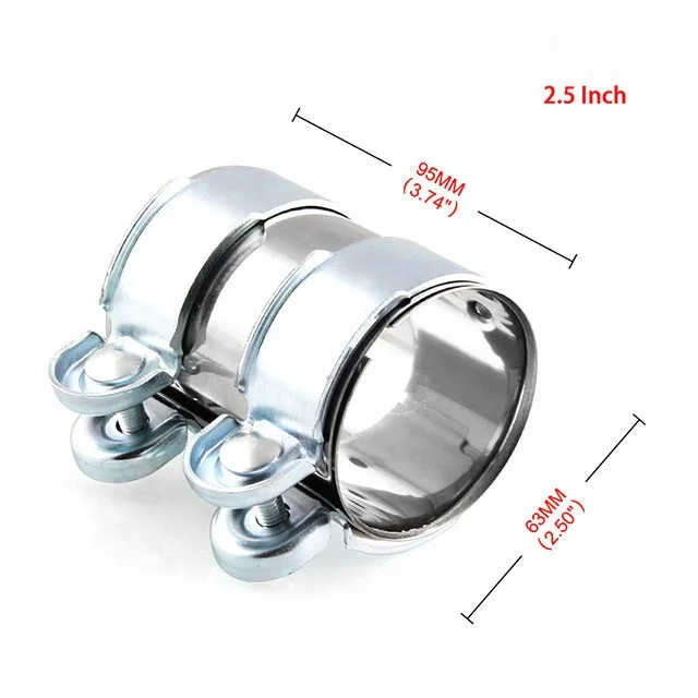 China Factory 304 American Type Stainless Steel Hose Clamp Quality Guarantee Sufficient Stock