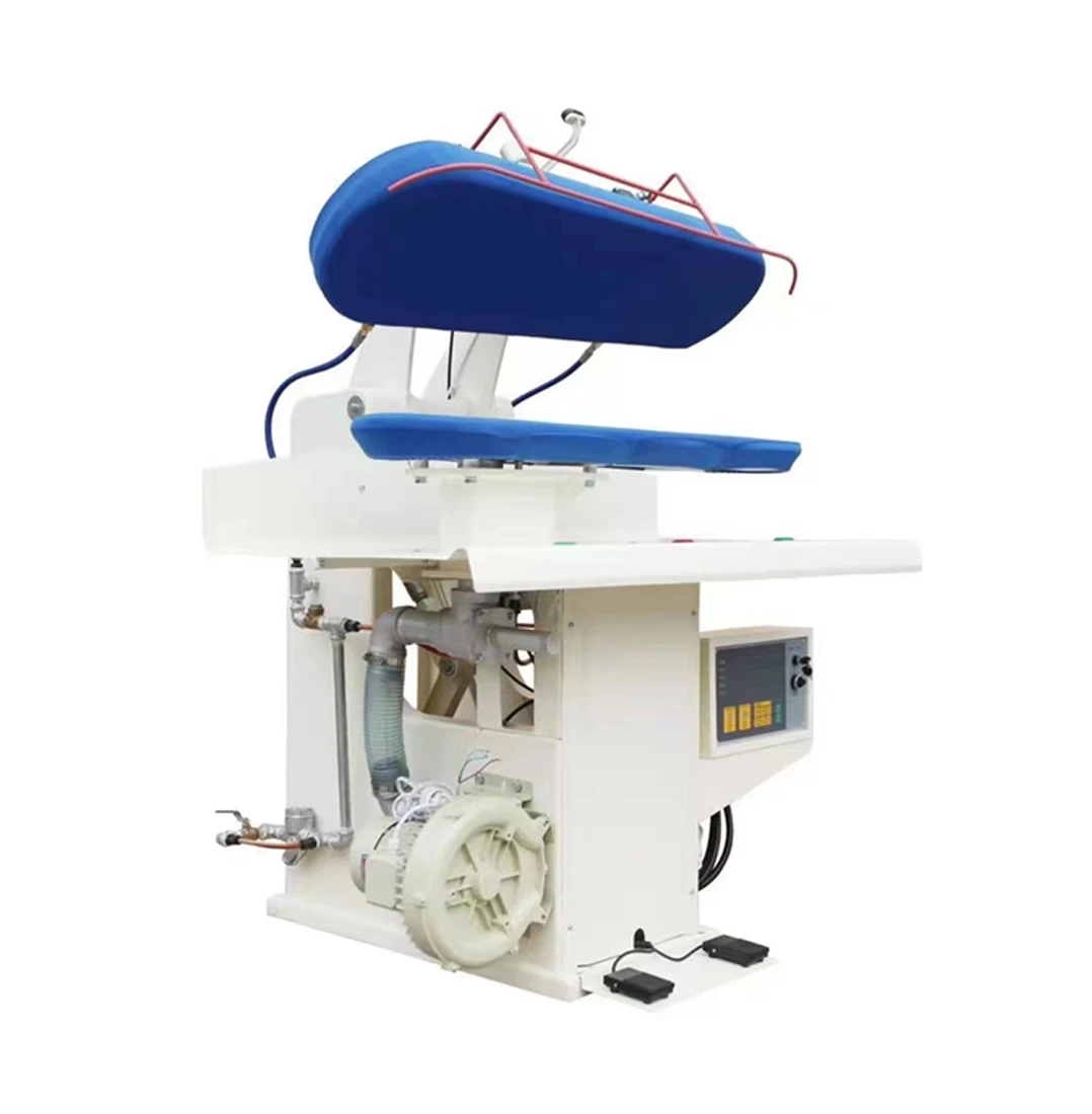 Factory Wholesale Industrial Laundry Garment Ironing Press Machine Electric Steam Clip Pressing Iron Machine