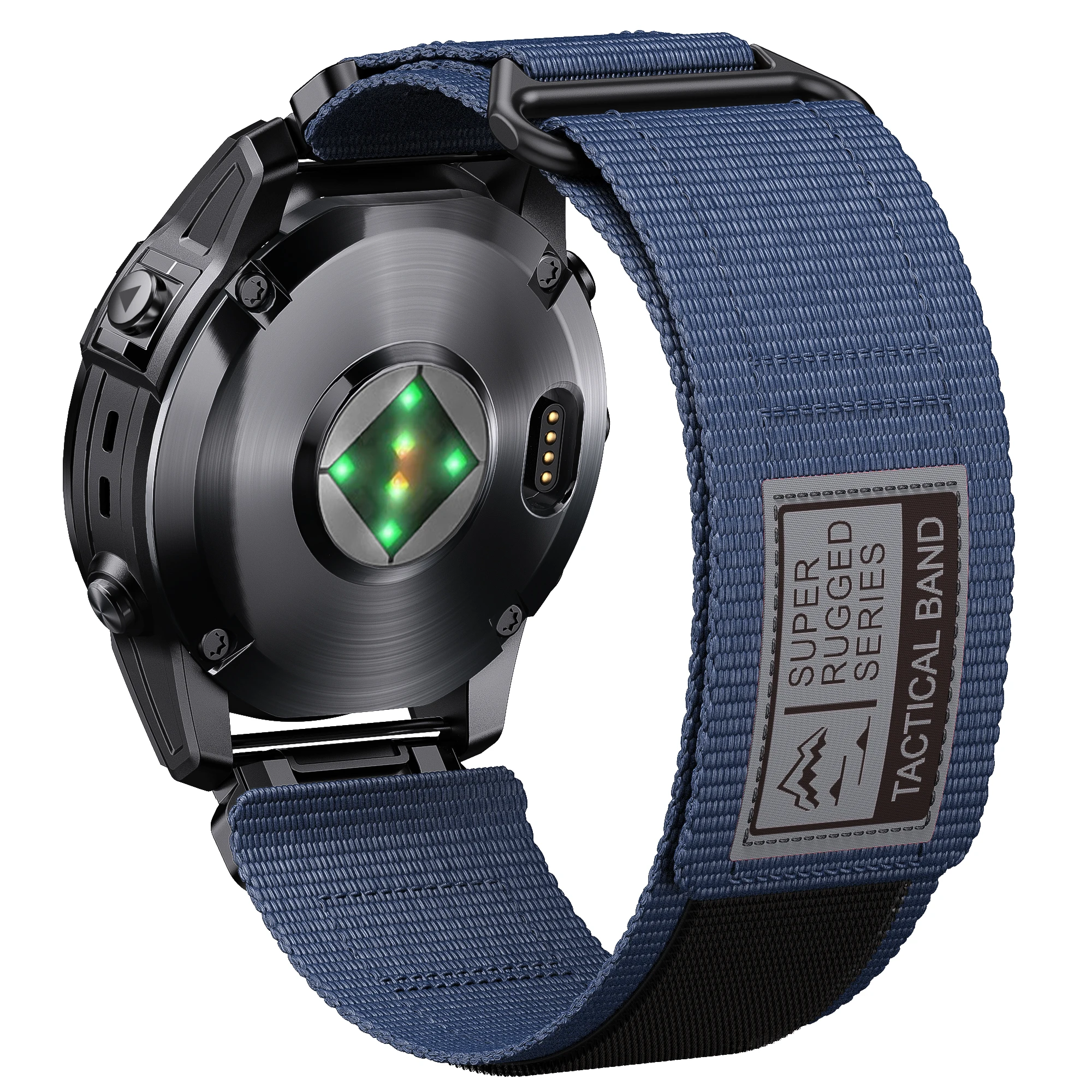 22 MM Nylon Watchband Strap for Garmin Fenix 7/7Pro/6/6 Pro/5/5 Plus/Epix/Instinct WristStrap Replaceable Bracelet