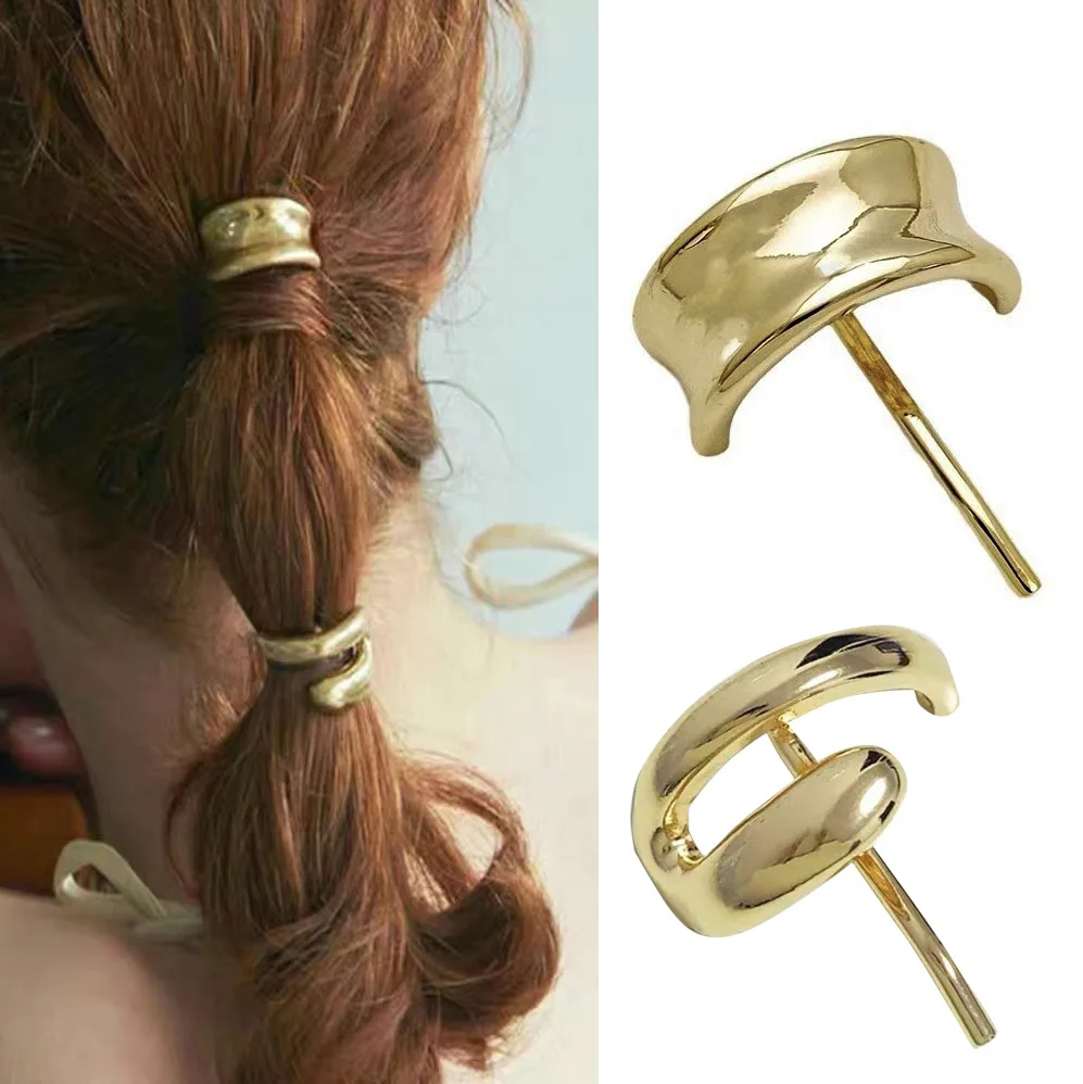 Wholesale Metal Hair Clips Fashion Ponytail Hair Accessories for Women Braided Hair at the Back of the Head