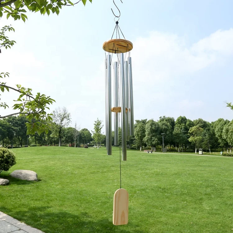 Garden Wind Chime Aluminium Tubes Memorial Wind Bells for Outdoor Garden and Home Decor (1600295714012)