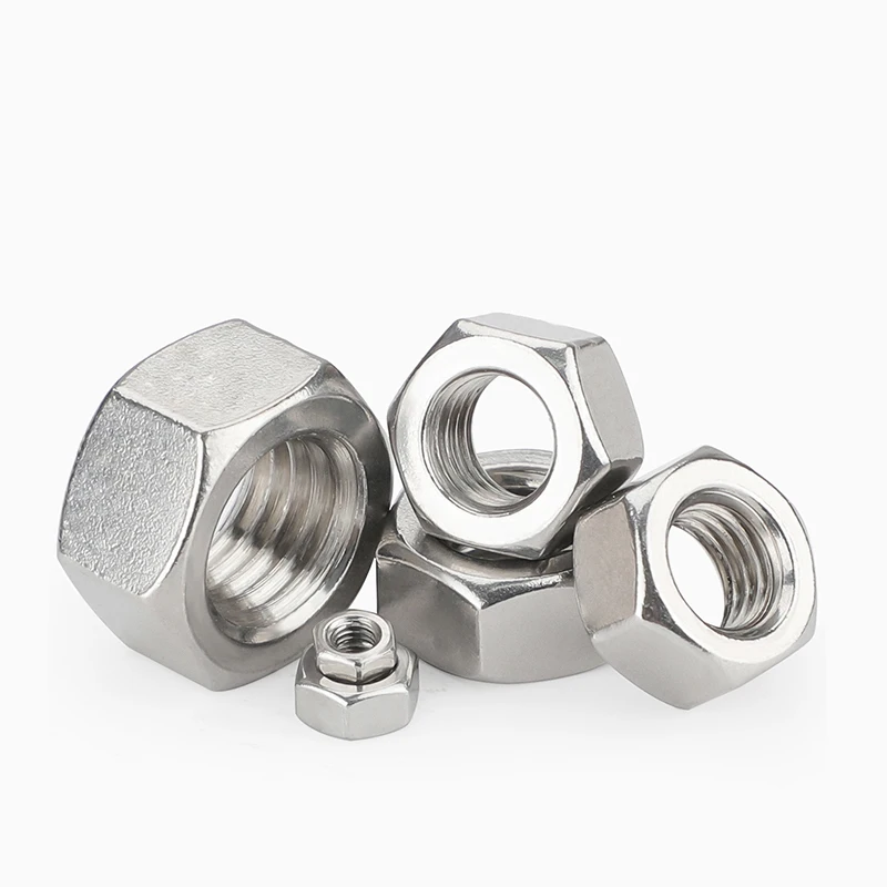 Monel K500 UNS N05500 K500 Stainless Steel Hex Bolts Hex Nut Hexagonal Stainless Steel Nut