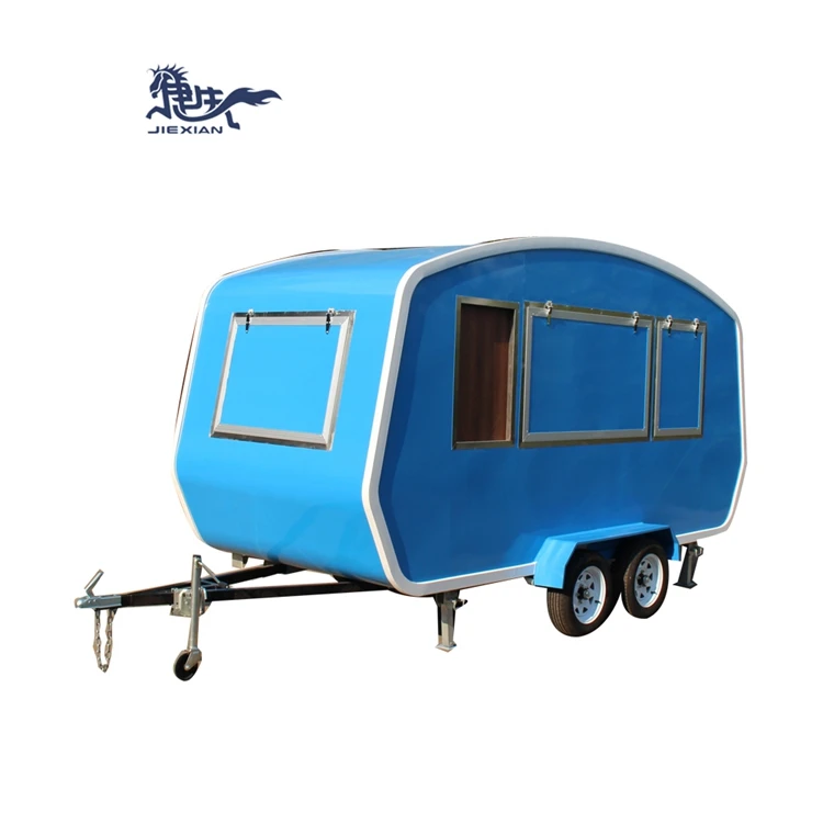 JX-FV435 продуктовый Фургон/мороженого Ван/мобильным прицепом для продажи продуктов