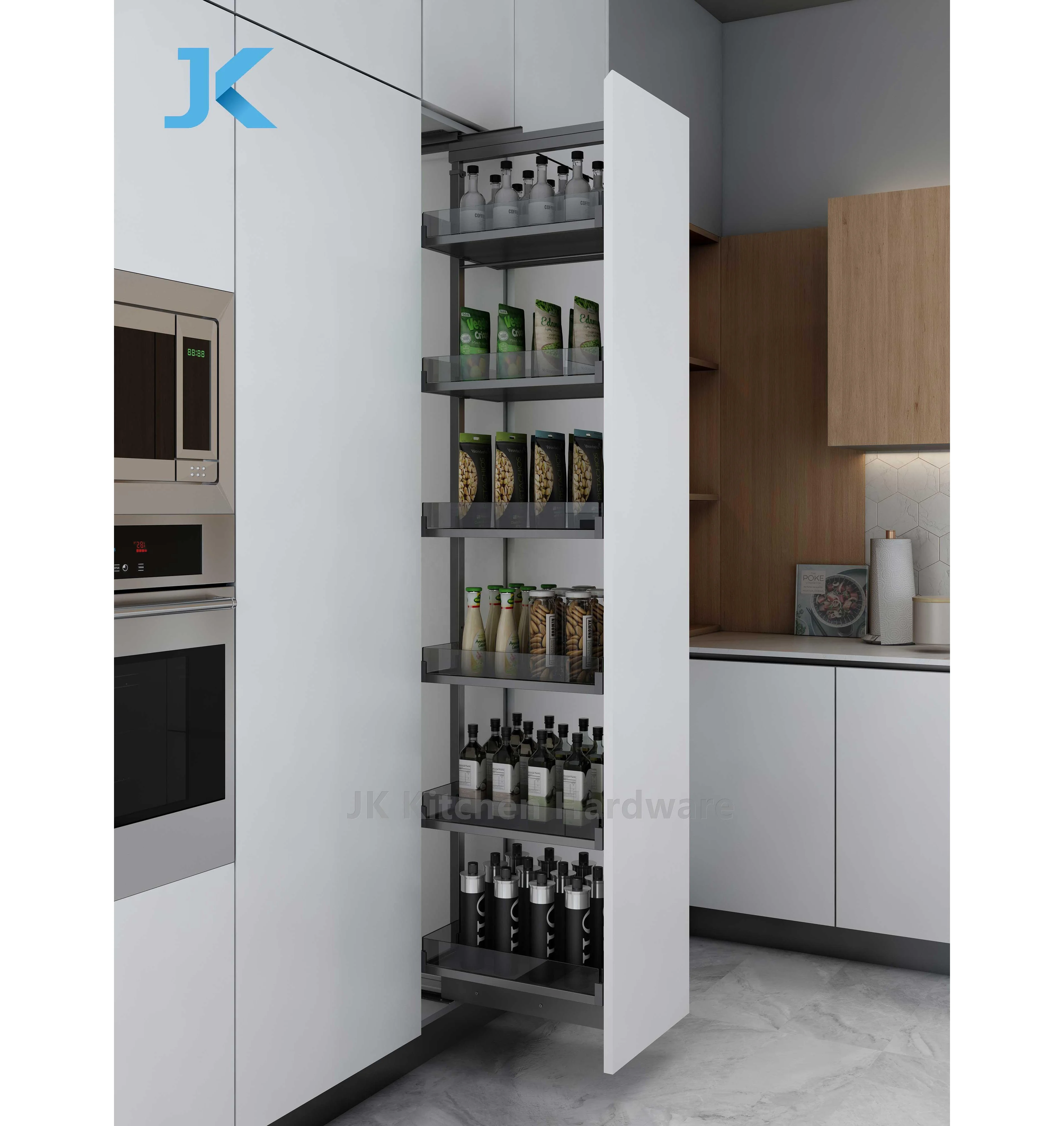 JK сверхмощный мягкий высокий блок закрывающийся выдвижной буфет Кухонное хранилище высокая