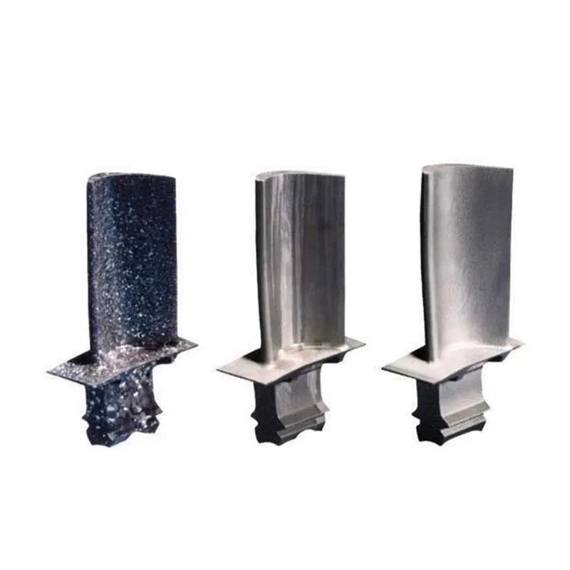 Vacuum casting Nimonic 80A high temperature resistant turbine engine blades aerospace