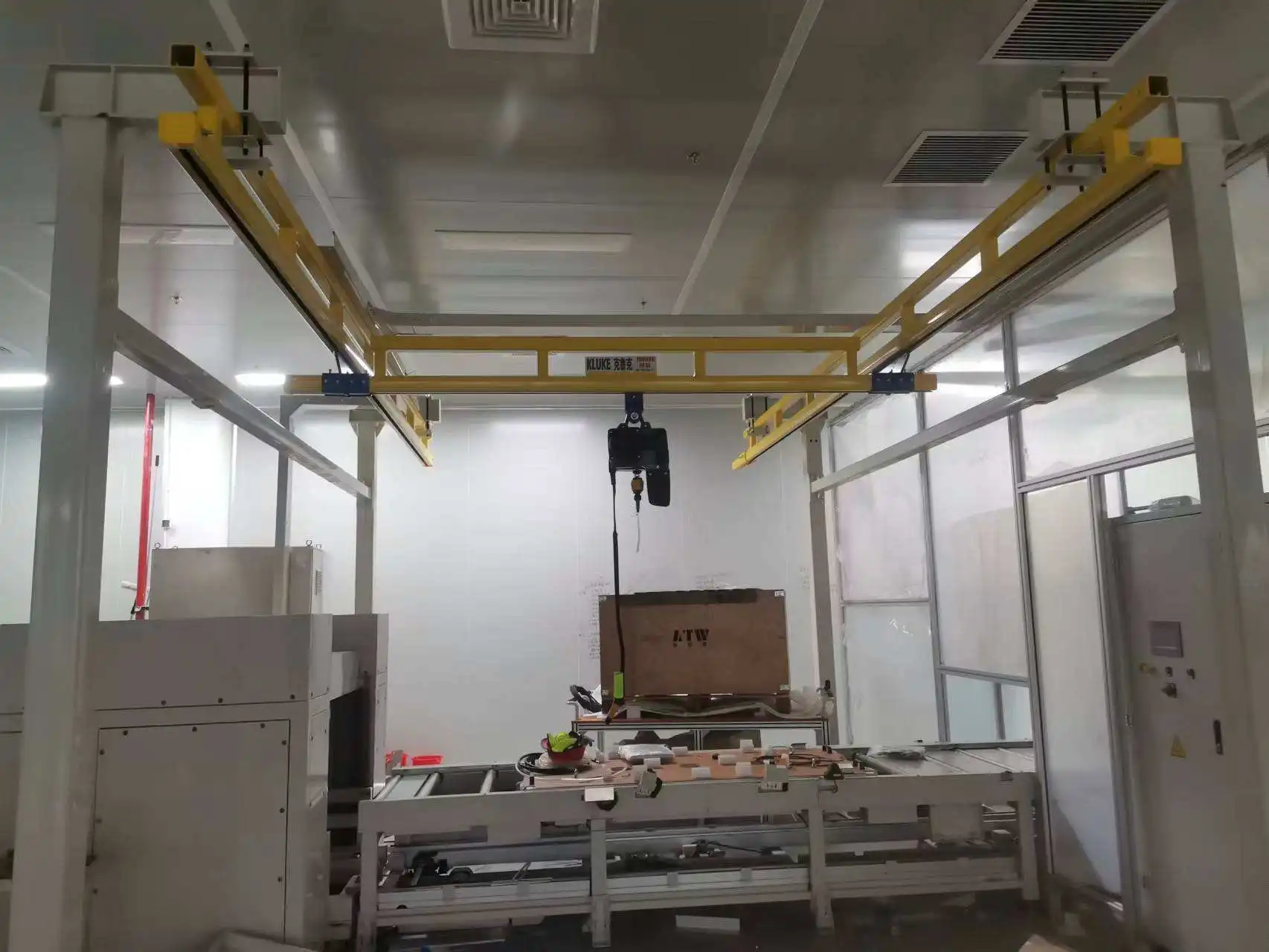 Direct Selling Electric Lifting and Sliding 2 Ton Hoist Material Handling Crane for Small Shop
