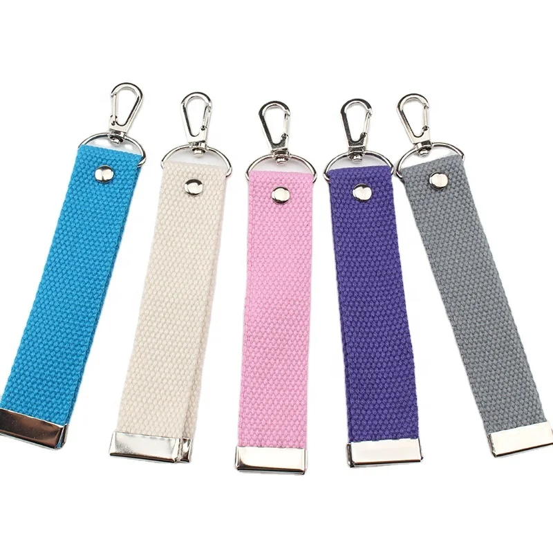 2.5cm Plain Keychain with clasp seperate for backpack