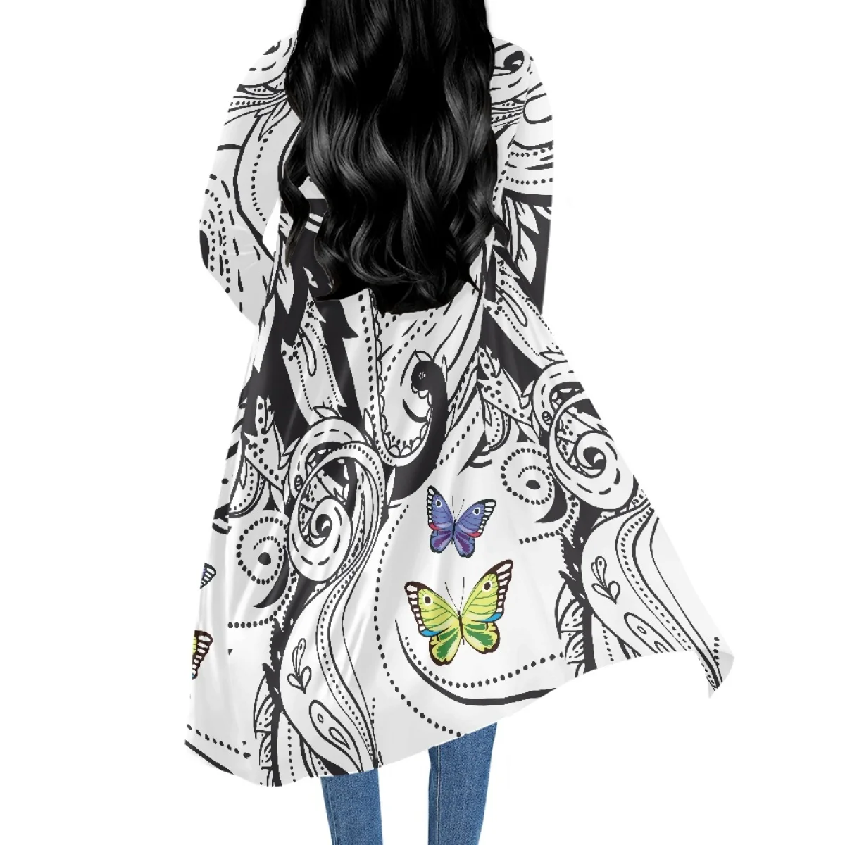 African tribal style Cardigan for Women Cardigan Loose Kimono Print Tops Blouse Factory Casual Hotsale Ladies Long Sleeve