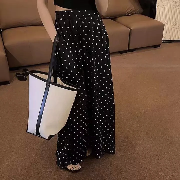 UN141# 2024 summer plus size women skirts vintage chic style long skirts casual loose party beach clubwear