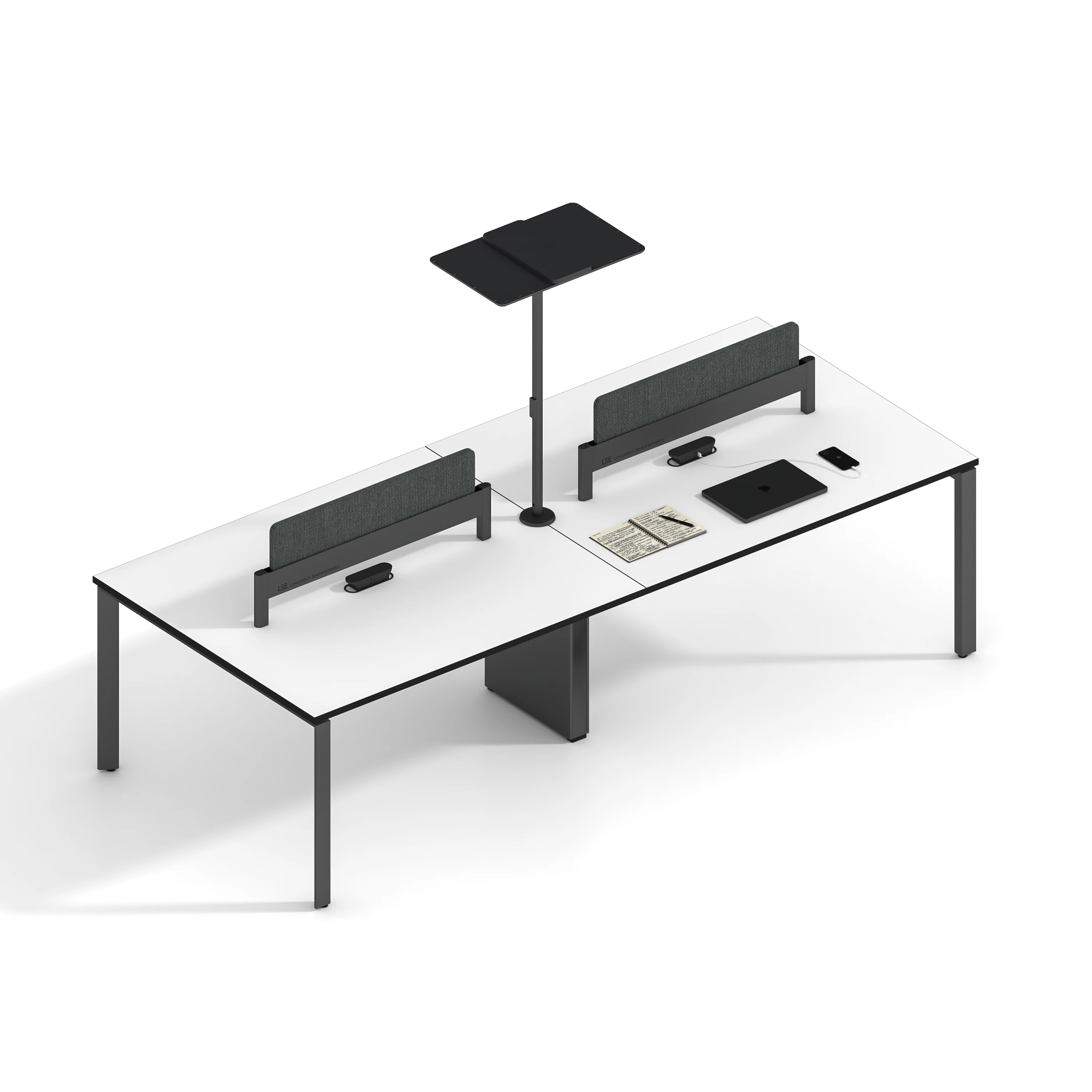 Modern Furniture 6 Person Office Work Station Partition Desk Furniture Modular Office Cubicle Workstation desk