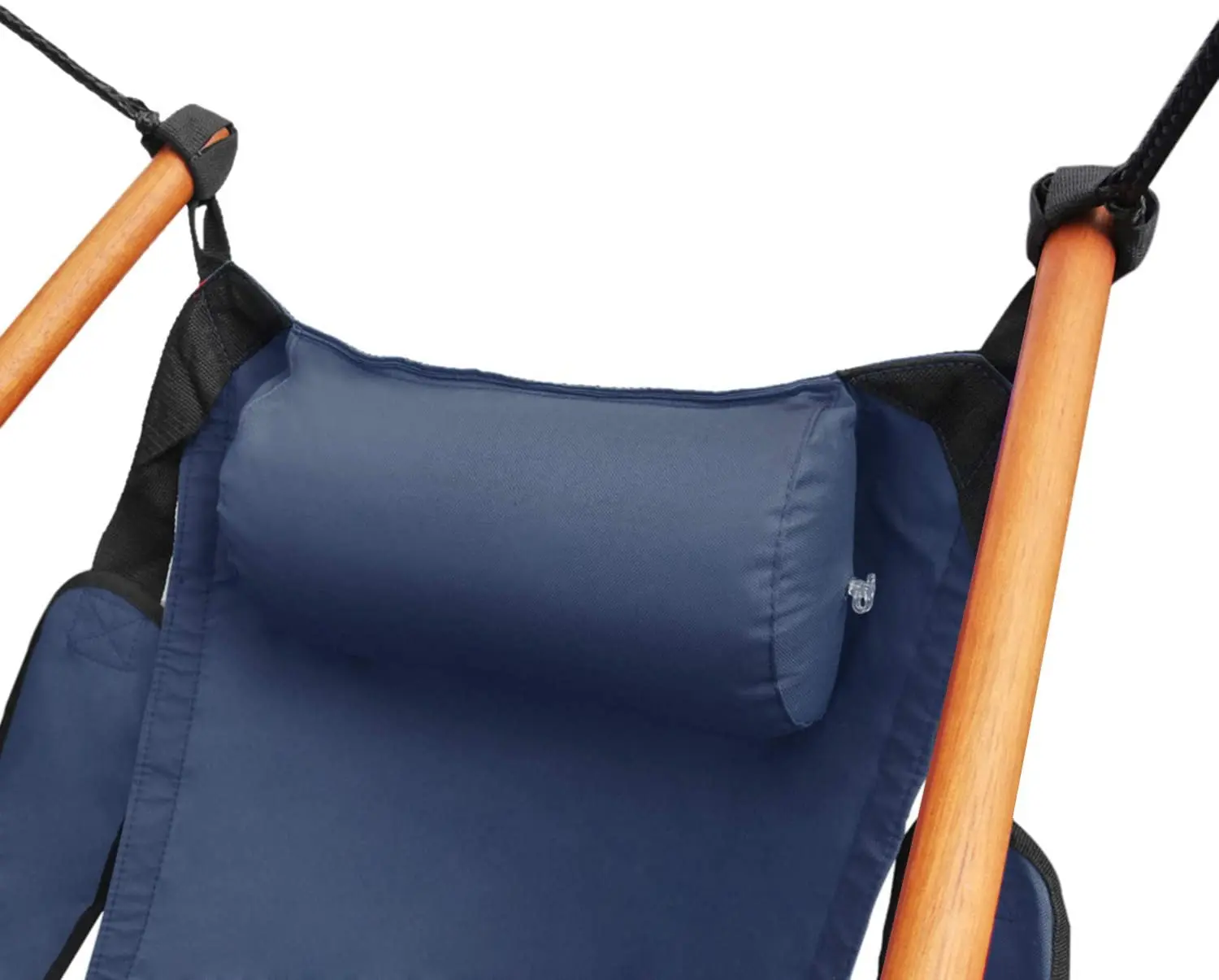 Suspension Hammock Chair Air Luxury Sky Swing Outdoor Seat 250 Lbs Armrest Hanging Chair