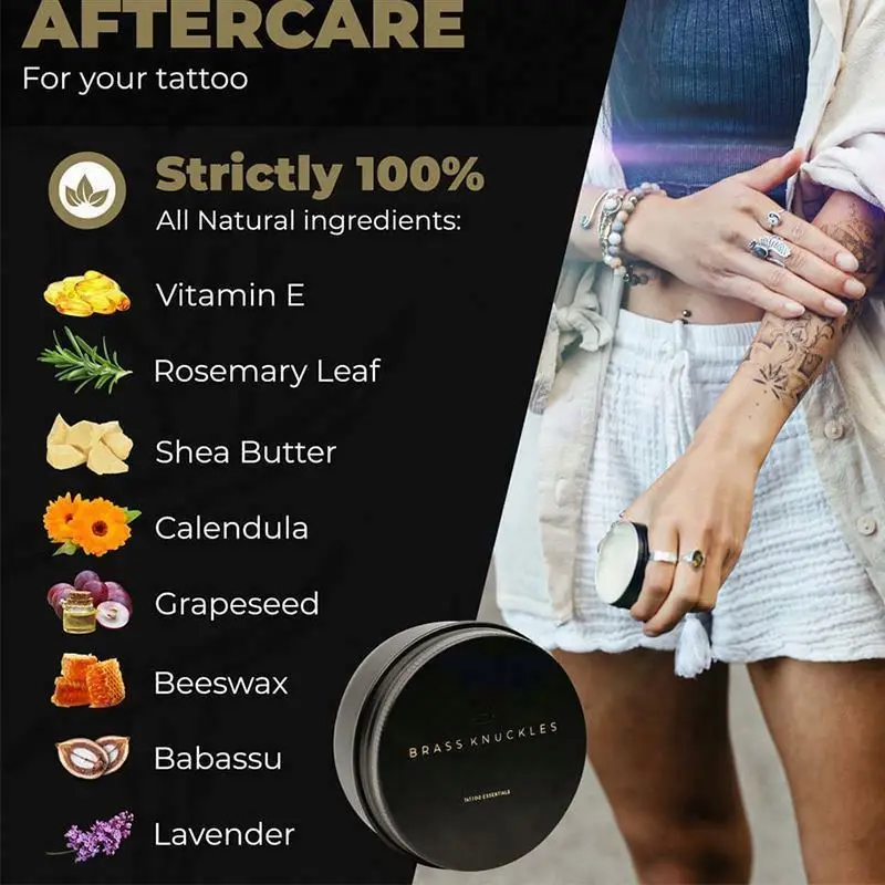 hot sale high quality natural organic stick Care Tattoo Balm Cream collagen eye mask gold