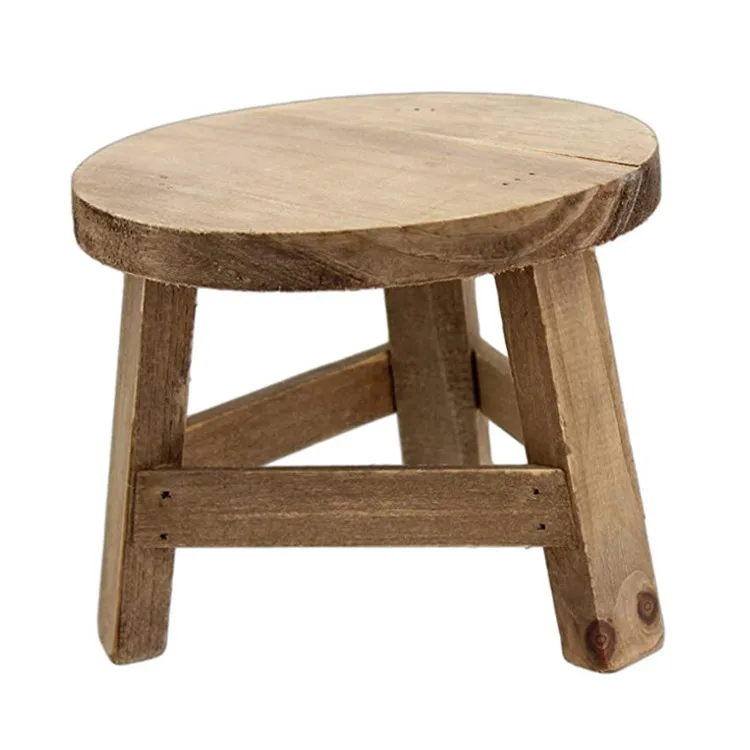 Decoration home restaurant Versatile lightweight durable wooden bar stools with backs