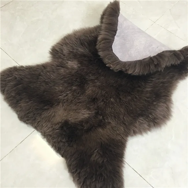 Мягкие шерстяные коврики с длинным ворсом