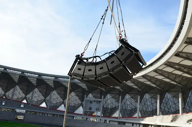 Professional audio sound system line array speakers Easy operation 18 inch subwoofer Active Line Array Full Range Speaker Linear