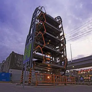 best quality two post parking system