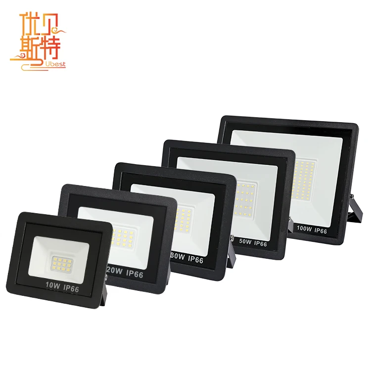 Energy Saving 2835 Chip Driveway IP66 Waterproof 10 20 30 50 100 150 200 300 400 W LED Flood Lamp