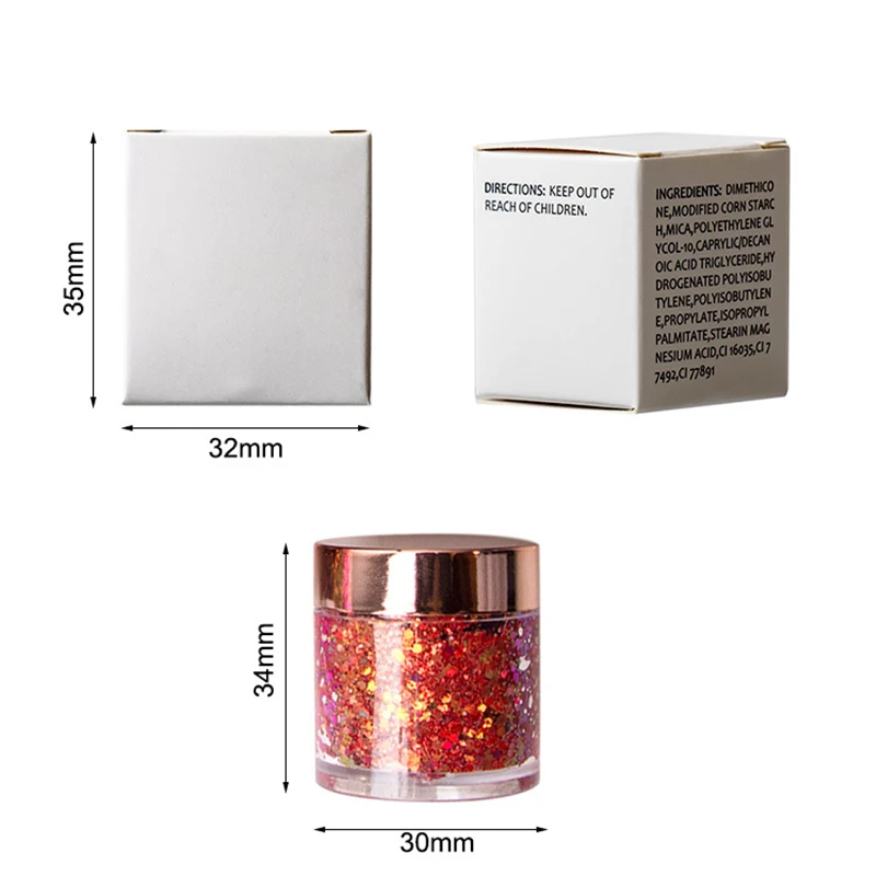 Wholesale Cosmetic Makeup Vegan Christmas Chameleon Eye Shadow 9 Color Single Pressed Gel Glitter Pigment Eyeshadow Loose Powder