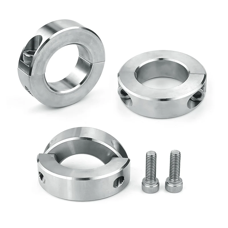 Fixing ring Collar Set screw Shaft Collar type Open type Separate type Hinge Style Factory direct sale