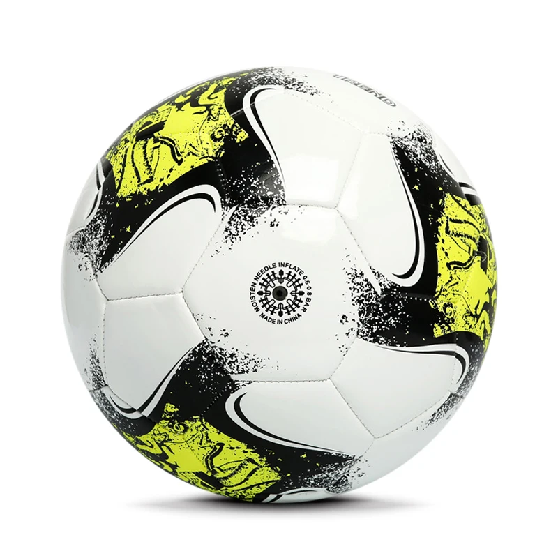White Soft Foam TPU Soccer Ball Machine Stitched,High Quality Custom Print Logos Foot Ball Size 5