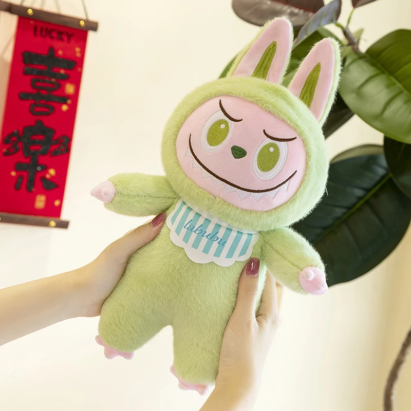 Yanxiannv 28 см логотип на заказ Новая Популярная игрушка Labubu плюшевая кукла Фигурка Игрушка labubu Аниме Кукла Плюшевые игрушки для детей подарок