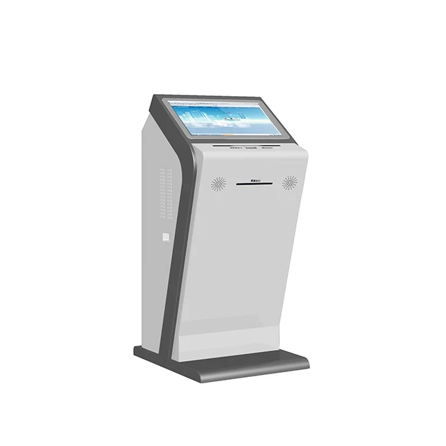 Self ServiceCustomized  Floor Standing Touch Screen Information Printing Kiosk with A4 Printer