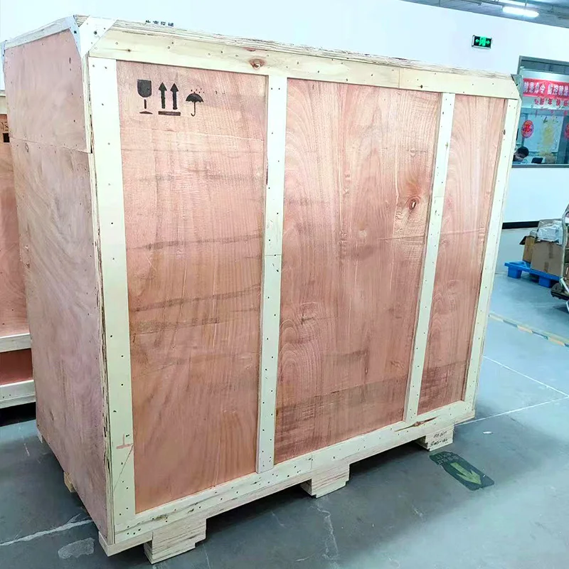 china plywood wooden crate Guangzhou provide door-to-door packaging Naturally wooden crates export wooden clip crate