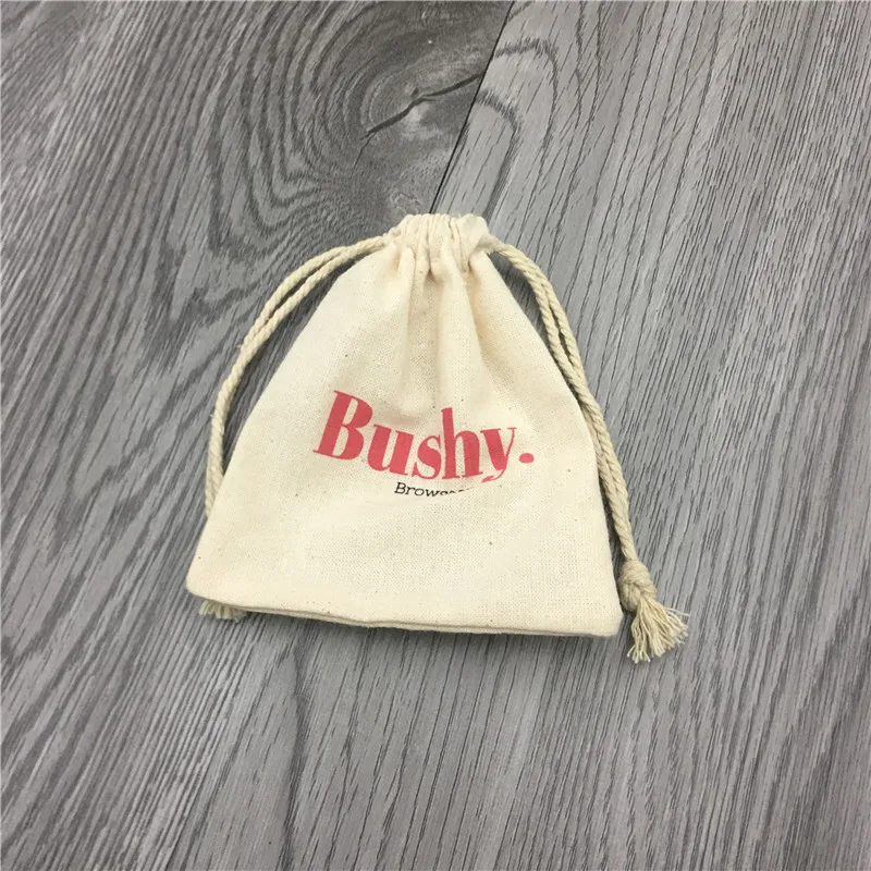 Изготовленный На Заказ муслиновый Хлопковый мешок для мыла на шнурке