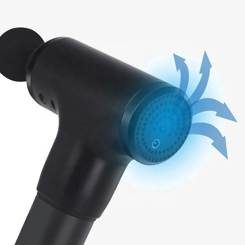 2023 Deep Muscle Relaxation Pain Relief Massage Gun Handheld Electric Body Massager Portable 4 Massage Heads 5 Gears