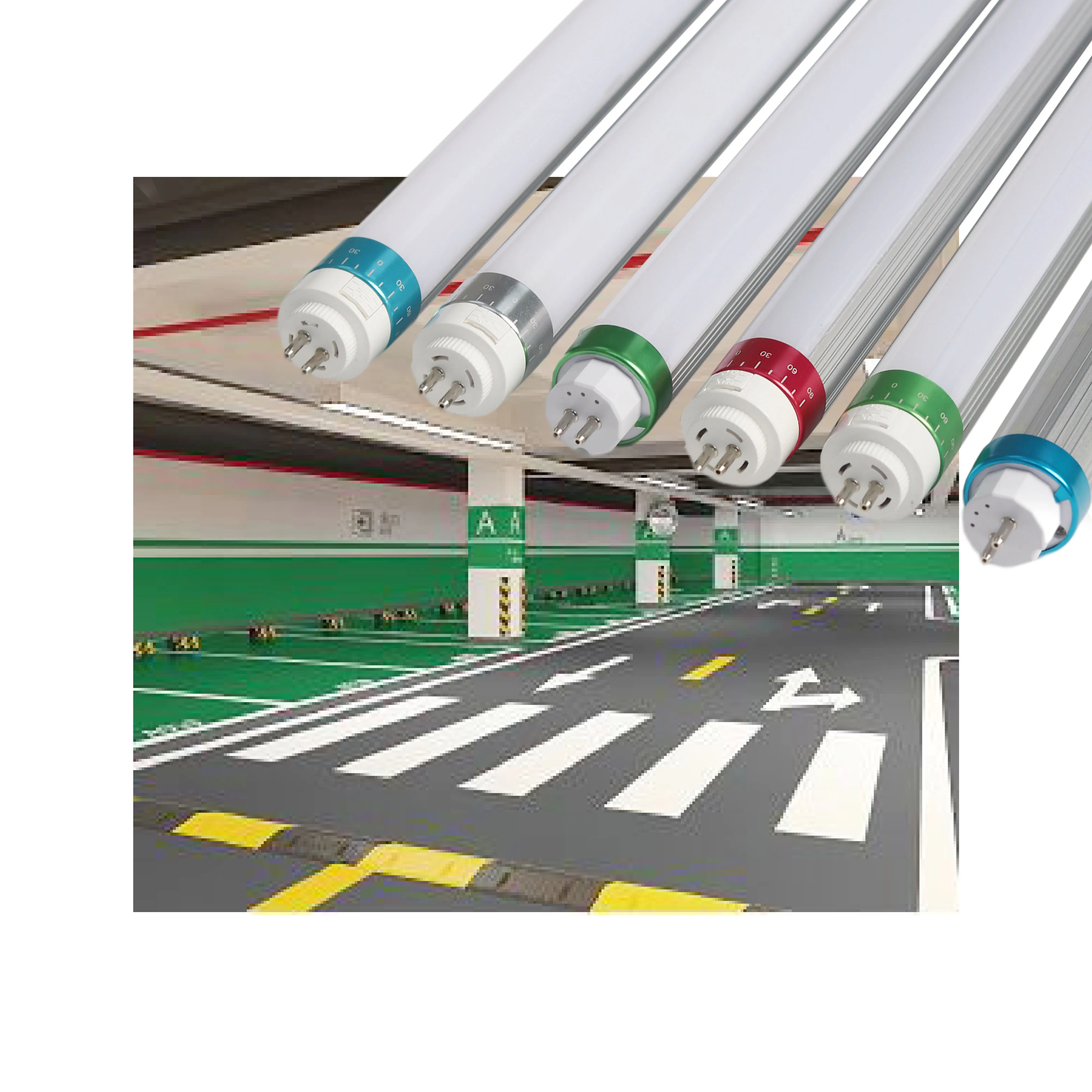 Прямая продажа с фабрики Новый дизайн Ce Rohs крытый светильник ing 300 мм 600 мм 900 мм 1200 мм T6 светодио дный трубный светильник