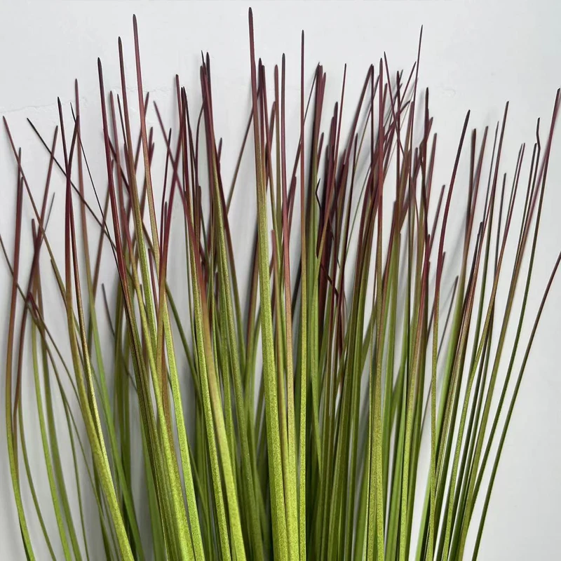Wholesale popular artificial plant decoration blue fairy style onion grass artificial onion grass