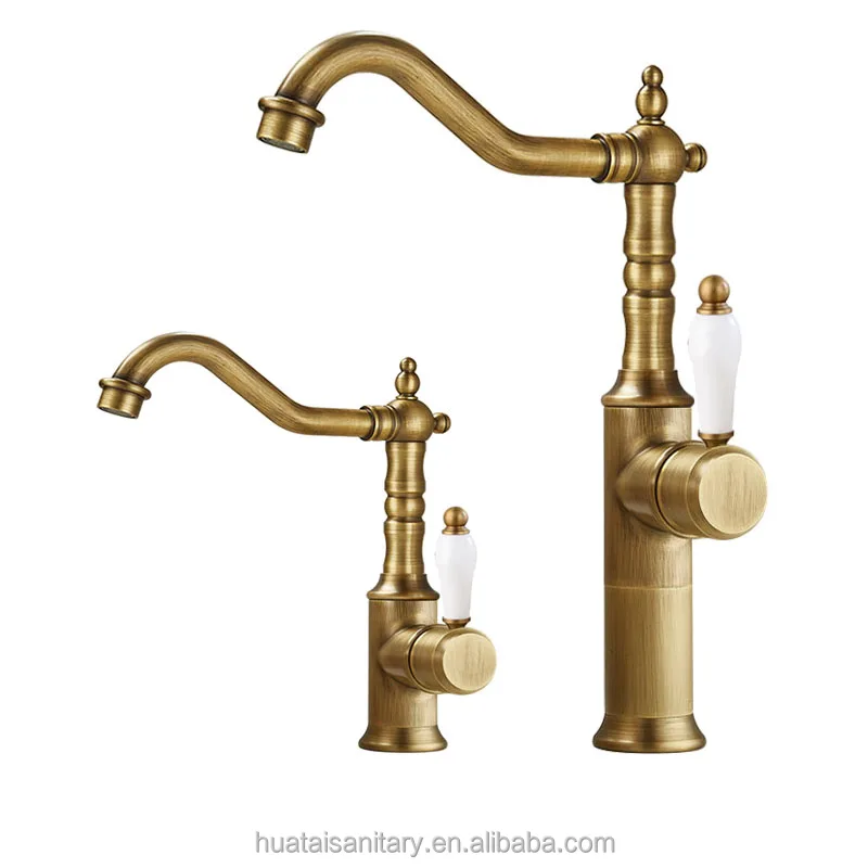 pvd bronze color retro faucet water tap brass sink faucet bronze kitchen faucets bronze mixer