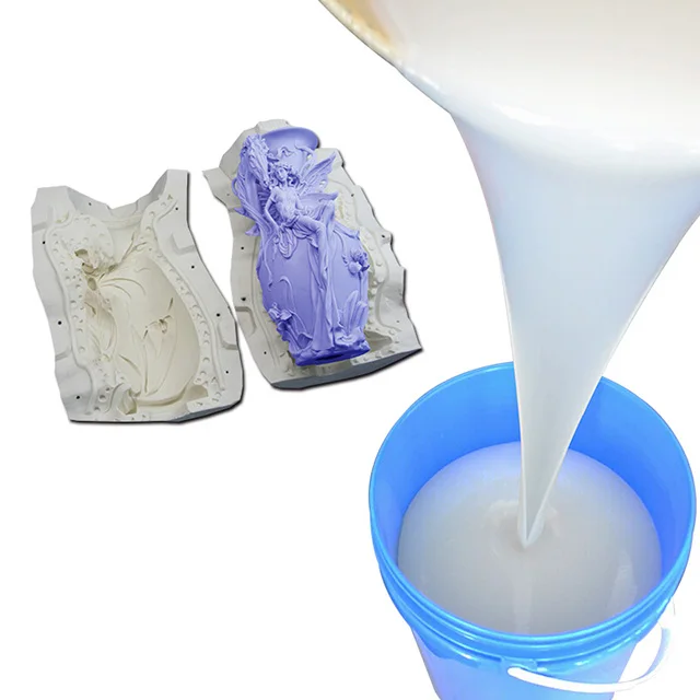 rtv2 liquid mold silicone factory price Manufacture of platinum silicon rubber  molding