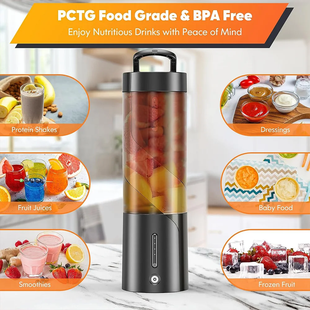 portable juice maker machine electric juicer blender mixer mini blender portable food mixer