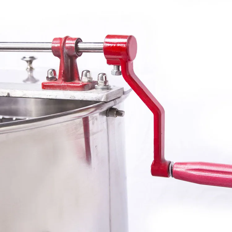 New style 4 frame manual honey extractor