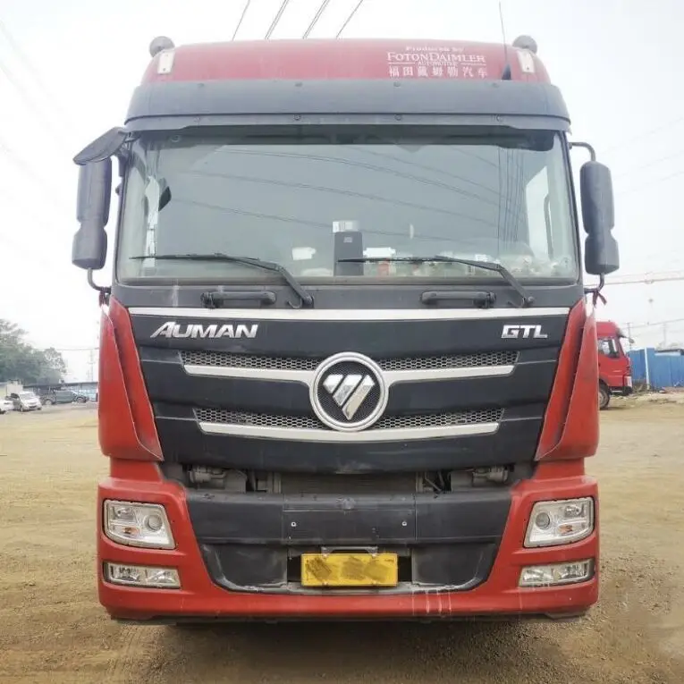 6*4 10 колес 460 л. С. Б/у Sino 6x4 Prime Mover левый привод Foton б/у прицеп трактор грузовик