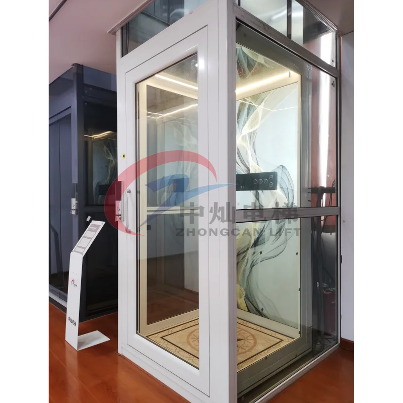Customized 380KG hydraulic Mini residential lift elevator small home lift elevator for sale
