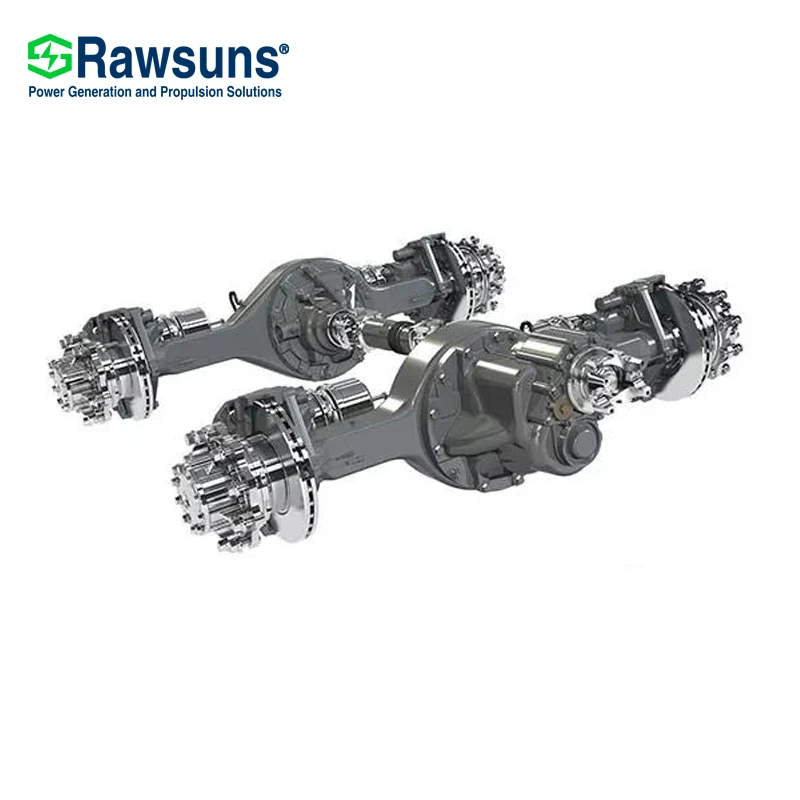 Ac motor Rawsun 80kw READ800F01 with suspension kit wheel drive car conversion for cargo van