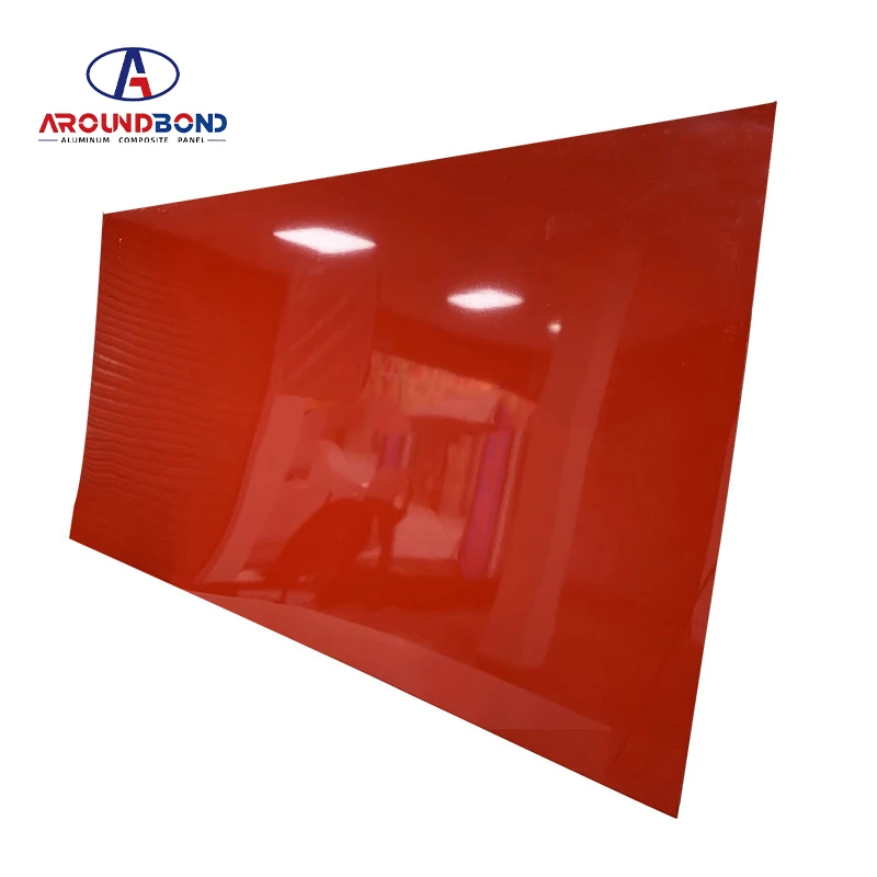 professional high glossy acp wall cladding aluminum composite panel ACM sheet exterior and interior