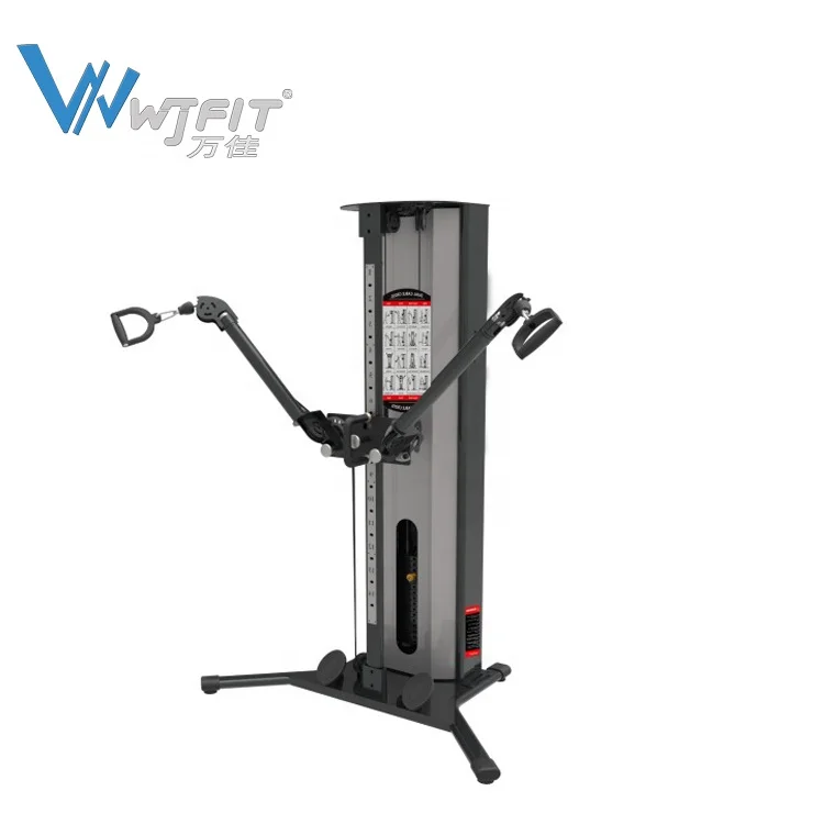 
Multi Functional Trainer Tower Function Trainer With Arms Cable Crossover Machine Wall Mounted Dual Cable Home Gym 