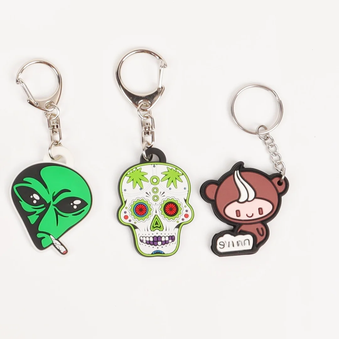 Diy Keychain Rotary Hanging Chain Hoops Hardware Accessories Metal D Shape Key Chains Keyring