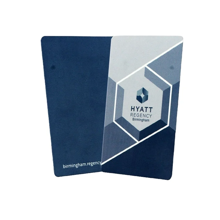 CR80 RFID MIFARE(R) Classic 1K EV1 Smart RFID Hotel Key Card With Customized Logo Printing