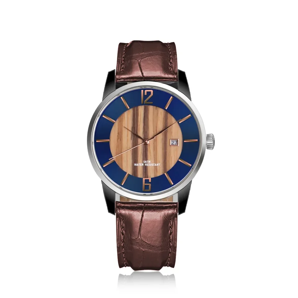 New Top Brand Luxury Men Watch Waterproof Sport Quartz Watches Genuine Leather relojeshombr