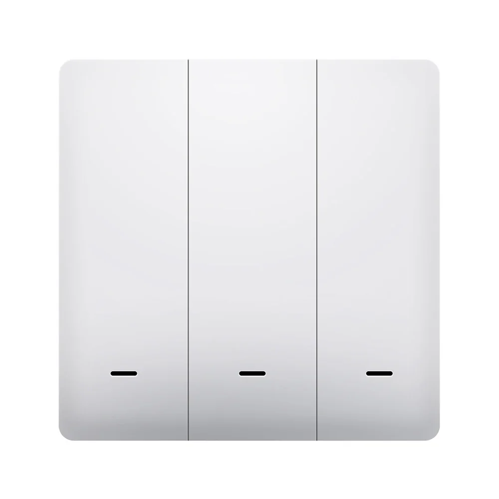 SZMYQ Tuya Smart Home Automation Energy Saving ZigBee Sinle Live No Neutral Wireless Push Button Timer Light Switch